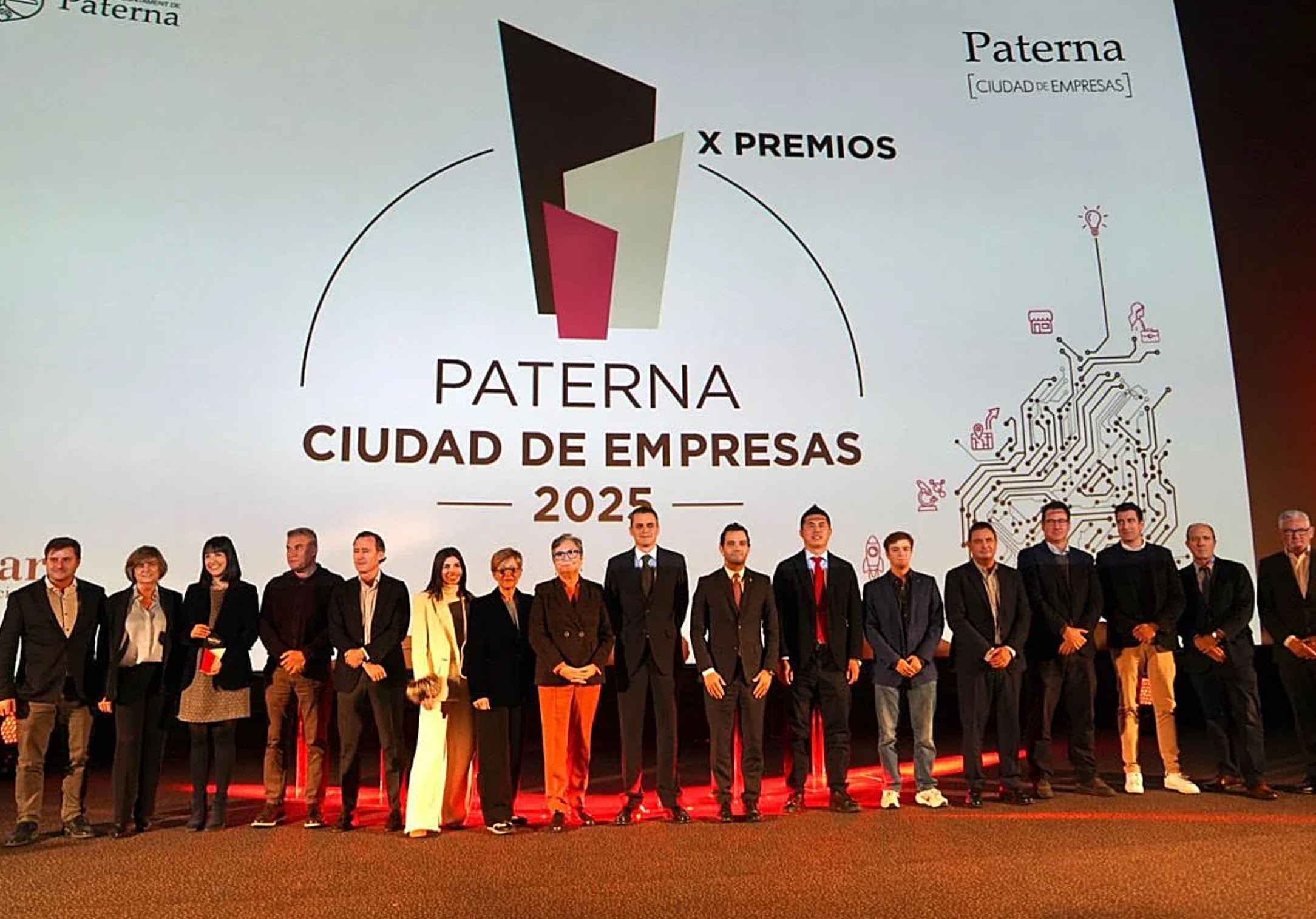 Premios Paterna Ciudad de Empresas 2025 ceremony
